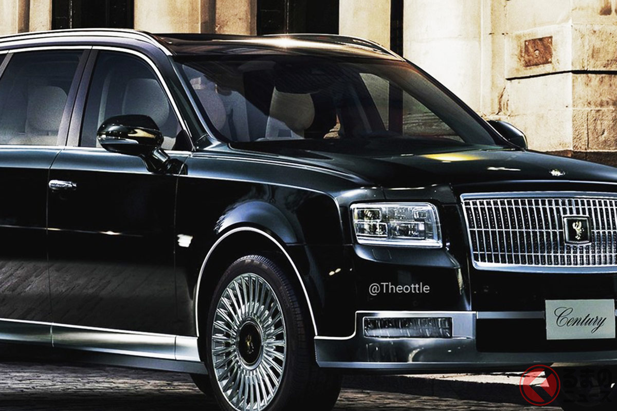 ショーファーカーは「セダンからSUV」に? theottle氏が想像で「センチュリークロス」のレンダリングを製作! 市販化を希望する声も! (Photo:theottle)