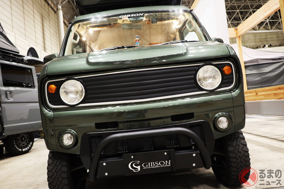 ド迫力な斬新顔のスズキ「エブリイ」 カマロ風デザインがいい感じとなっている!