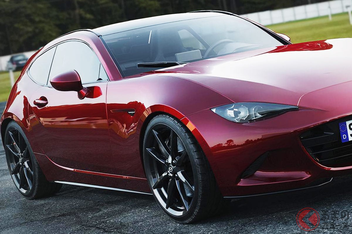 マツダ 美しすぎる ロードスター ハッチバック 投稿 違和感無さ過ぎ 新たな 軽量スポーツ 提案 レベル高いレンダリングがスゴかった くるまのニュース マツダ 美しすぎる ロードスター ハッチバック 投稿 違和感無さ過ぎ 新たな 軽量スポーツ 提案 レベル高いレンダリングがスゴかった くるまのニュース