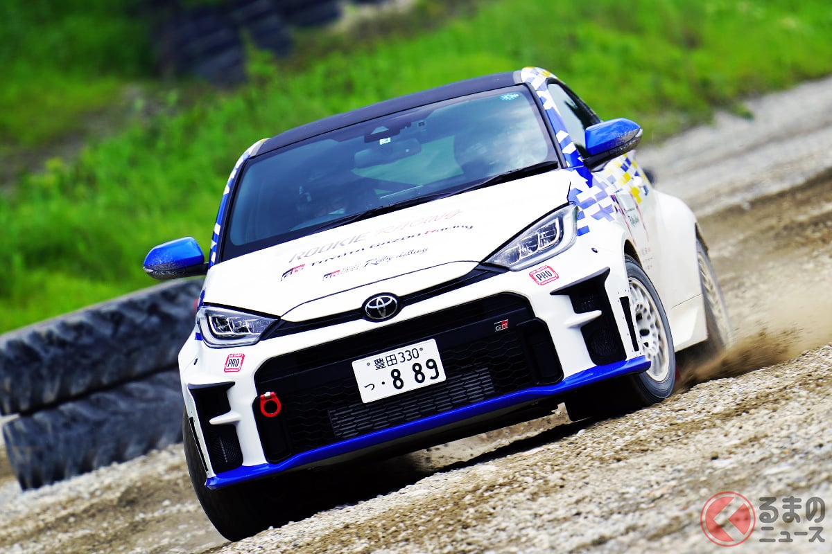 ラリチャレ小山に参戦するGRヤリス