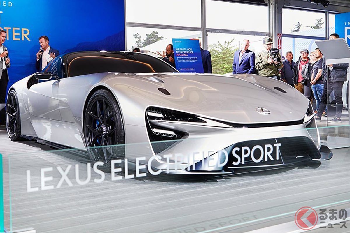 「LFA」をルーツにしたスポーツカーコンセプト「レクサス エレクトリファイド スポーツ」