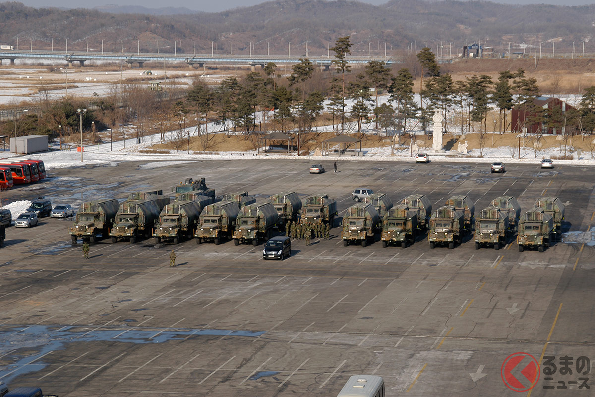 「軍用車を留め置くスペース」として「motor pool」という表現を使っていたという(画像はイメージ)