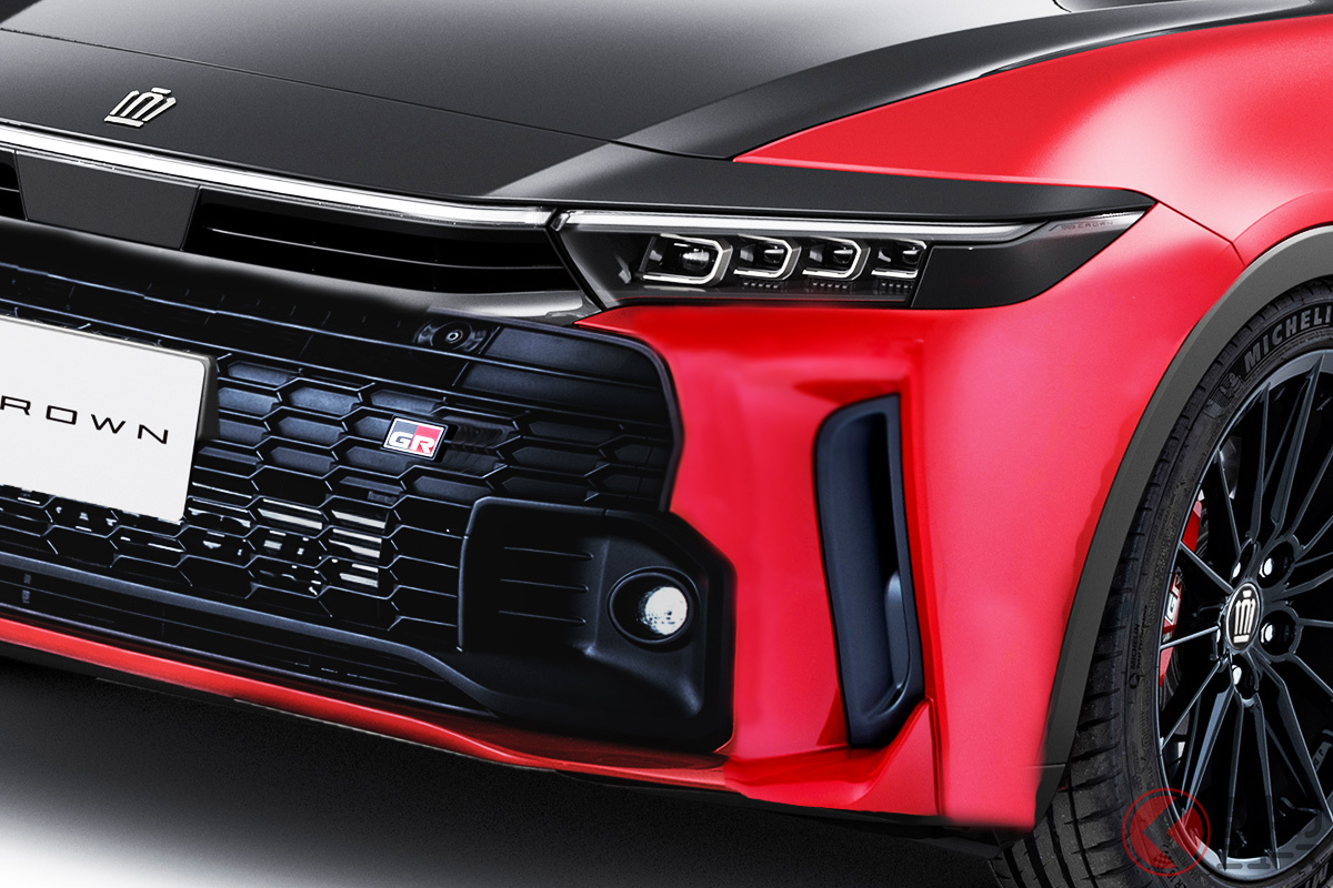 いつか見てみたい! 新型「クラウン」をGR顔に! まずは「GRクラウン クロスオーバー」