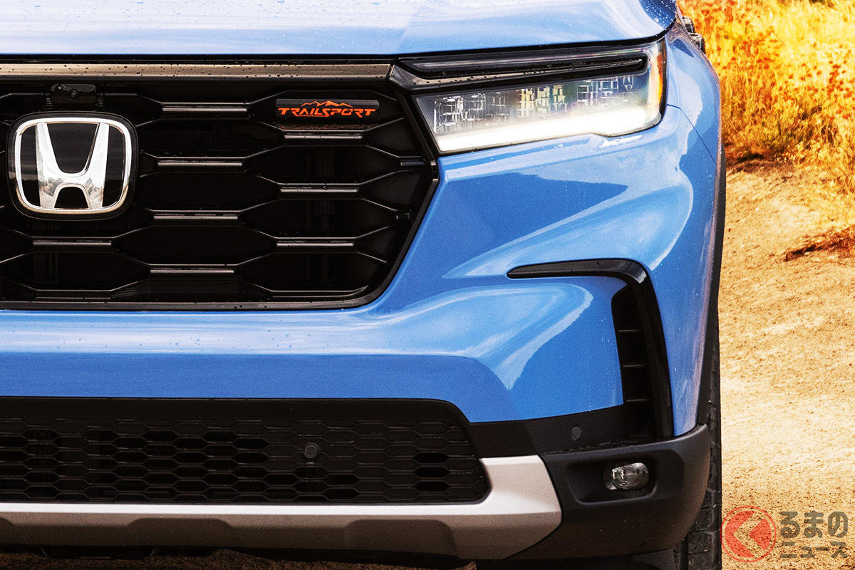 注目の新型「3列SUV」である「パイロット トレイルスポーツ」