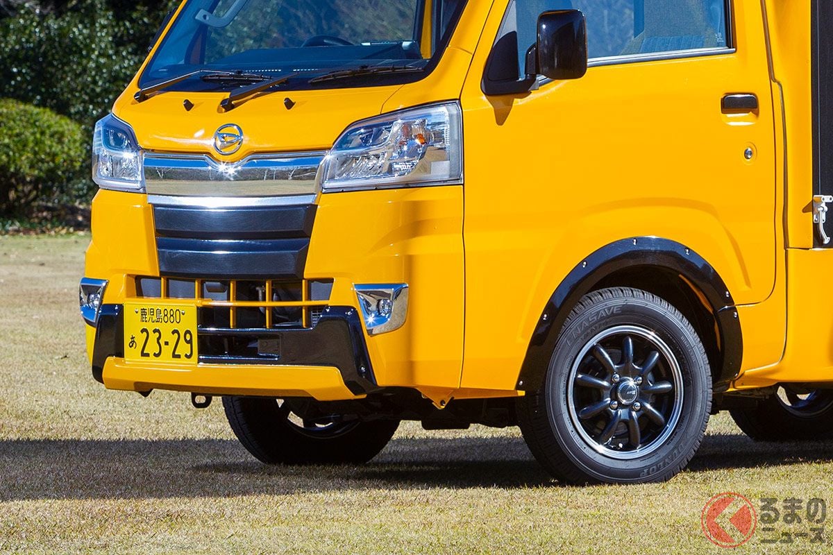 タフさも兼ね備える! 快適な軽キャンパー「テントむし」(画像提供:バンショップミカミ)