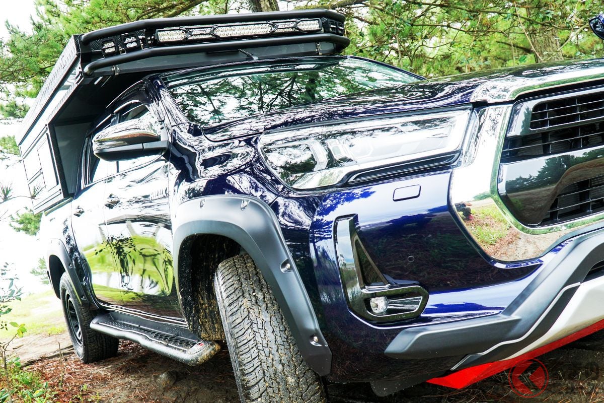 ド迫力なトヨタ「ハイラックス」ベースのオーバーランドスタイルキャンピングカー「FT PORTER」