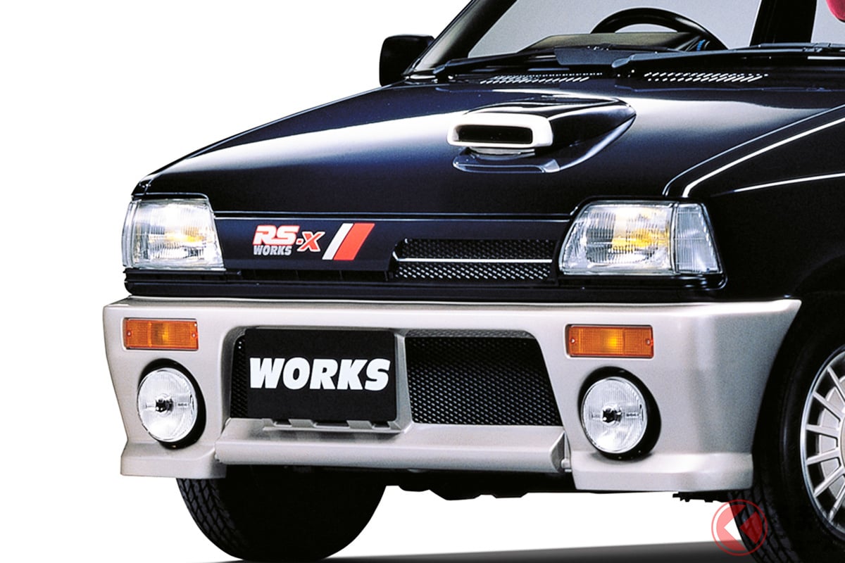 軽自動車の64馬力規制が設けられるきっかけとなったスズキ「アルトワークス（1987年）」