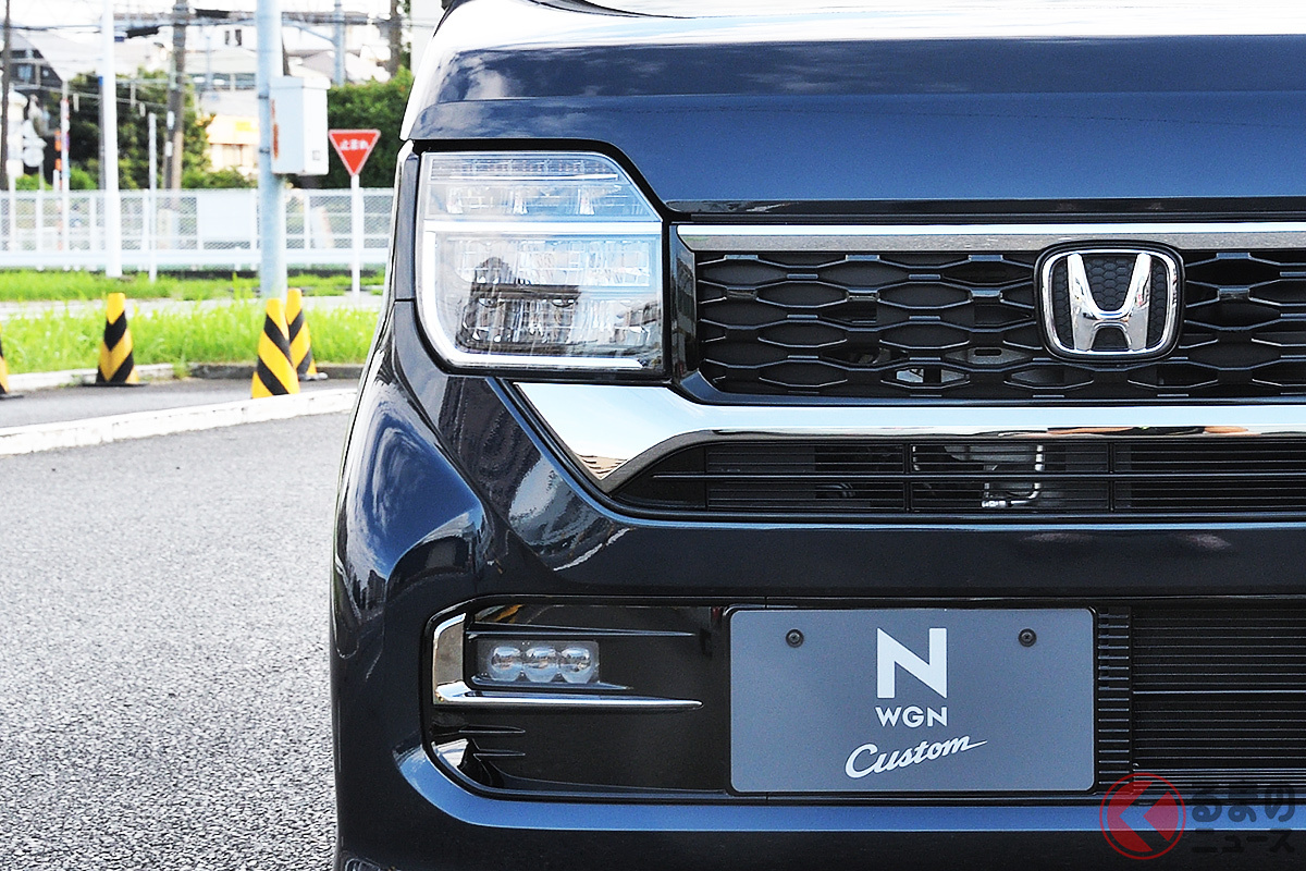 存在感増したギラっと光るフェイスに刷新! 「N-WGN Custom」がカッコいい!