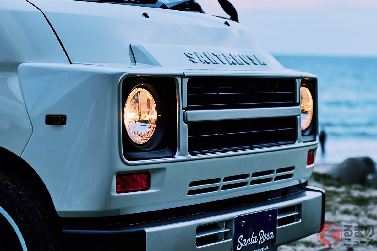 元のデザインが分からないレベル! 70年代アメリカンフェイスにイメチェンしたトヨタ「タウンエース」(画像提供:NACS)