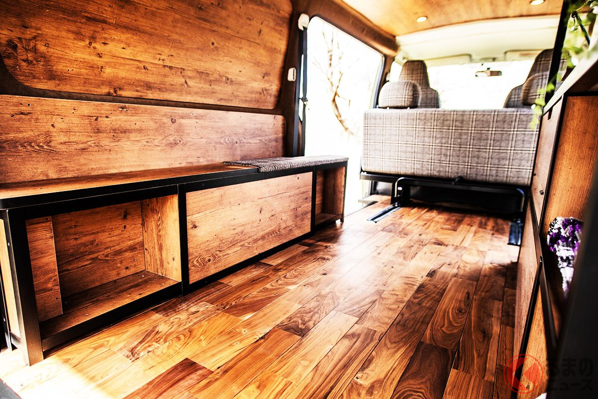 上から下までリアルウッド採用! まるで高級デザイナーズマンションみたいな室内空間(画像提供:NACS)