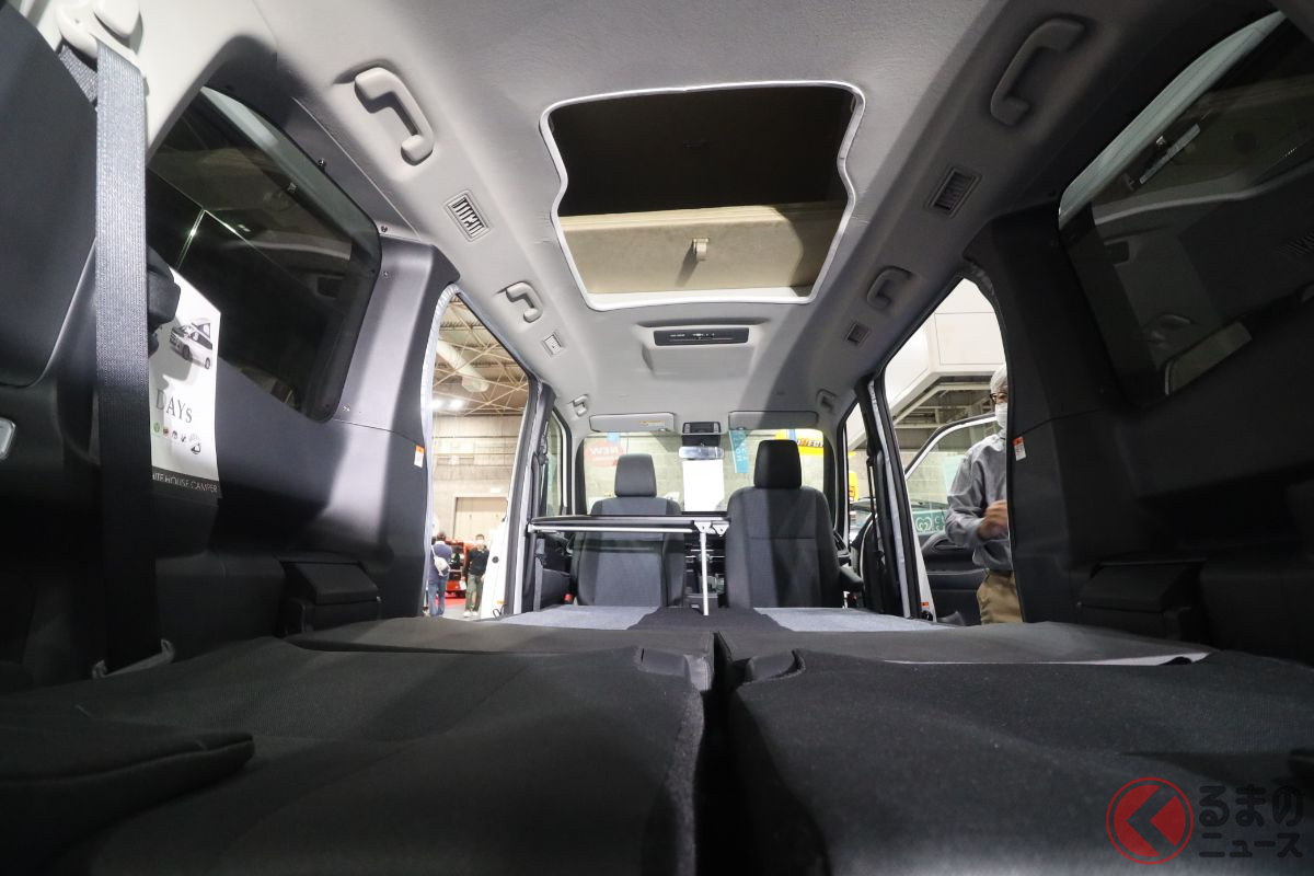 空間広々&快適性アップ! 新型「ノア車中泊仕様」が良さそう!