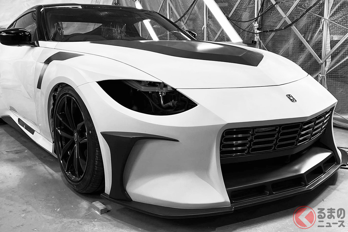 なんだこれは!? 最新映画に登場予定のVeilSideが手掛ける新型Zをちら見せ!(写真提供:VeilSide)