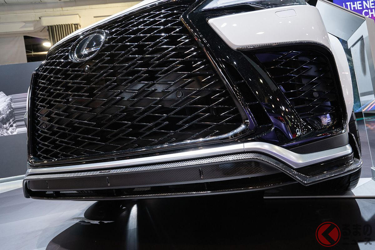 この存在感がやばい! SEMAショー2022でお披露目された「LX600 アーバンコンセプト」(撮影:加藤博人)