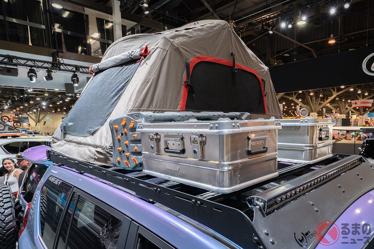 レクサスが本気の「どこでもキャンプ仕様」となる「GX460 オーバーランド コンセプト」をお披露目した！（撮影：加藤博人）