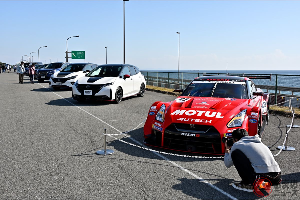 GTマシンも展示されていた