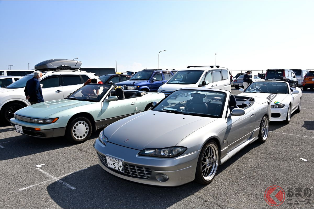 ファンにはたまらない日産が勢ぞろい!