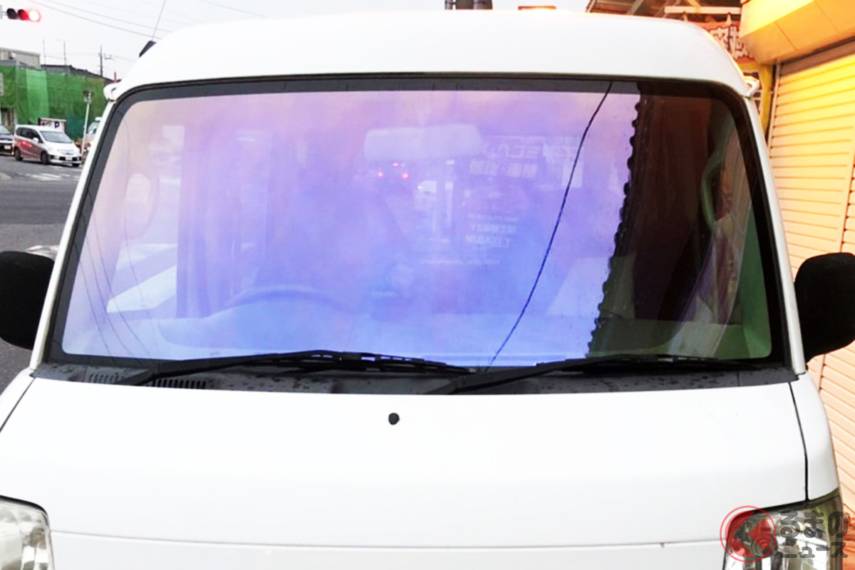 最近話題の「オーロラフィルム(ゴーストフィルム)」は整備不良になる? ポイントは可視光線透過率