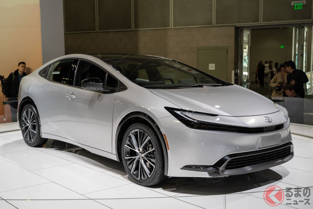 LAオートショーでお披露目された新型プリウス