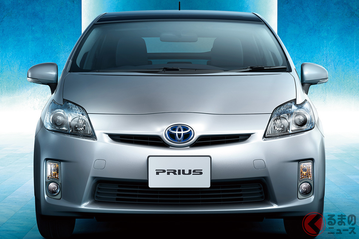 なぜトヨタの「古いプリウス」のマフラーが狙われる? 世界的にハイブリッド車が狙われやすい理由とは(画像は3代目プリウス)