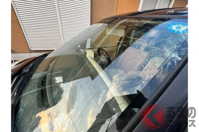 修理は150万円以上 突然のヒョウ被害に世間が困惑 ボンネットや窓がボコボコ 実際の被害状況はいかに くるまのニュース 修理は150万円以上 突然のヒョウ被害に世間が困惑 ボンネットや窓がボコボコ 実際の被害状況はいかに くるまのニュース