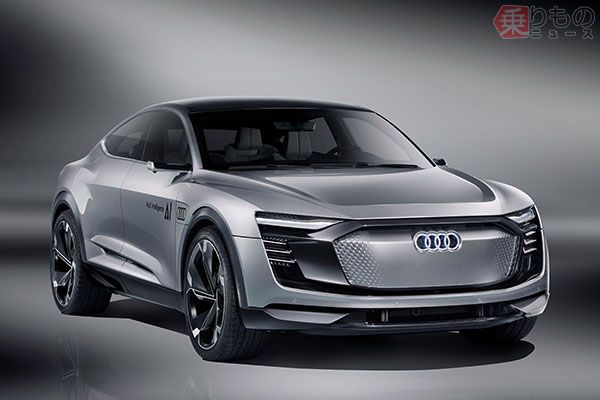 日本初公開、レベル4自動運転を実現するコンセプトモデル、「Audi Elaine」（画像：アウディ）。